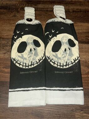 Nightmare Before Christmas Hanging Towels